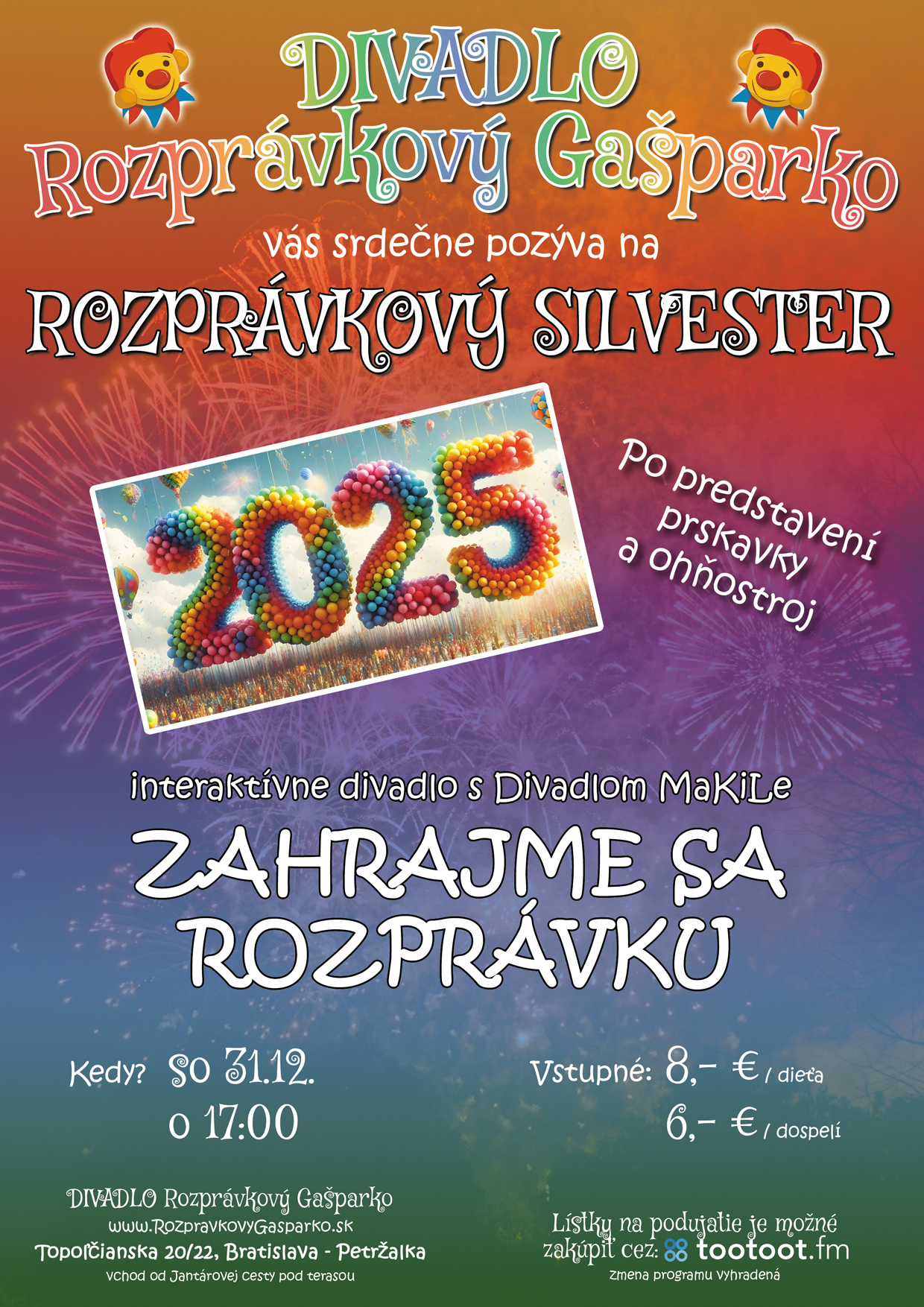 SILVESTER: Zahrajme sa rozprávku