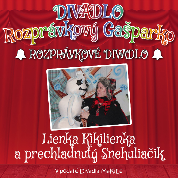 Lienka Kikilienka a prechladnutý Snehuliačik