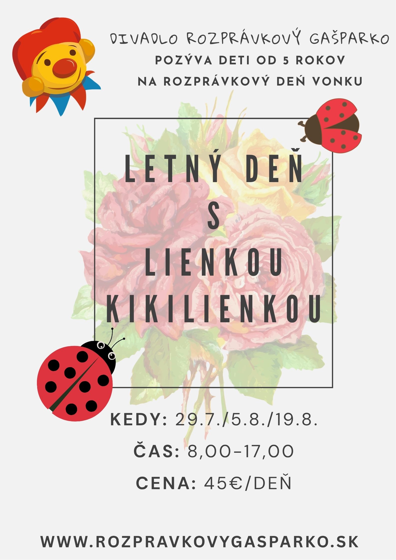 LETNÝ DEŇ S LIENKOU KIKILIENKOU