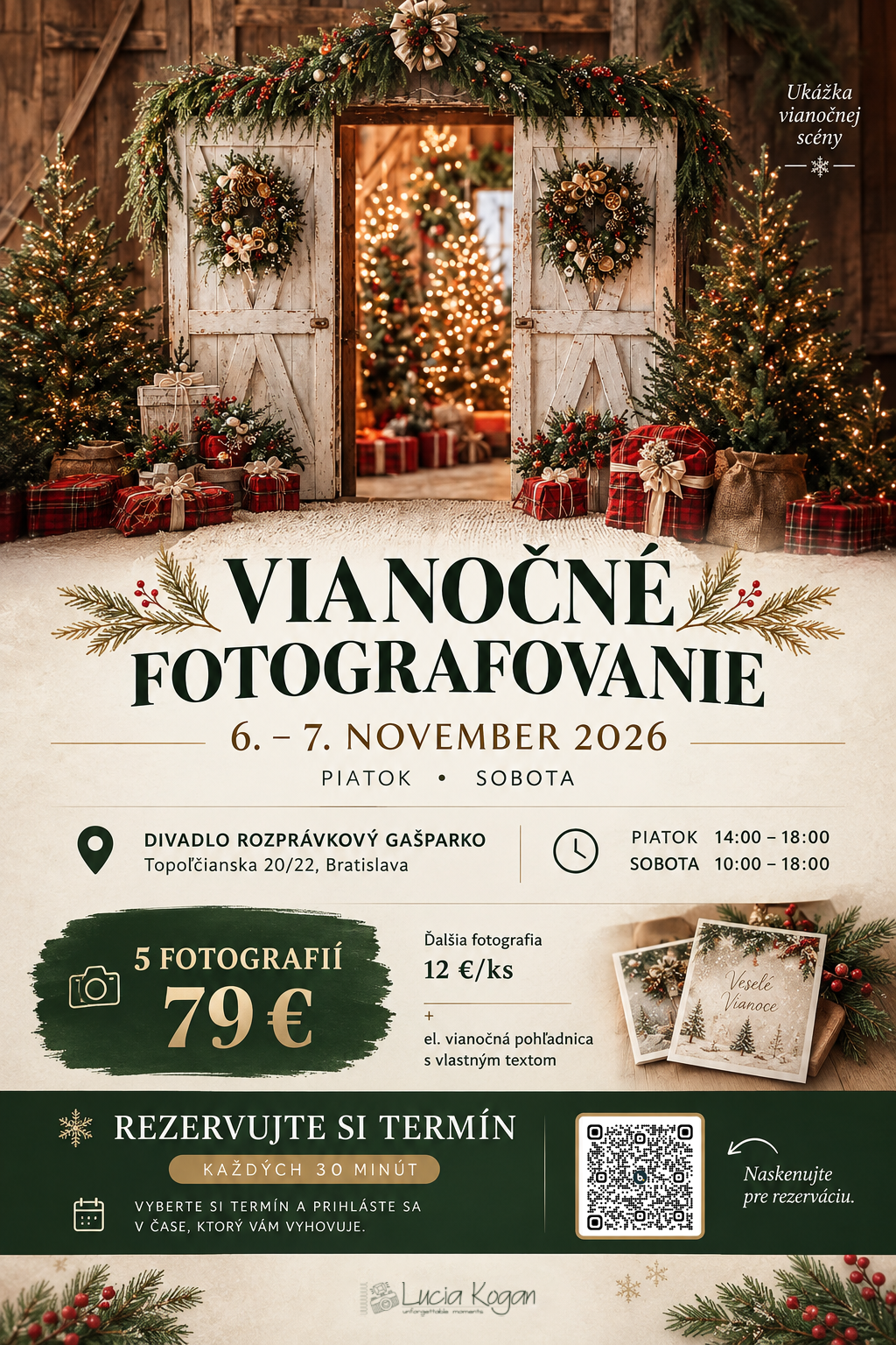 Vianočné fotografovanie